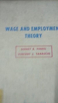 Image of Wage and Employment Theory