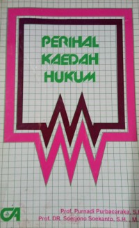 Perihal Kaedah Hukum