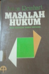 Masalah Hukum ( Dari Kratologi Sampai Kwitansi )