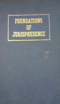 Foundations of Jurisprudence