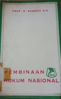 Image of Pembinaan Hukum Nasional