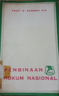 Pembinaan Hukum Nasional