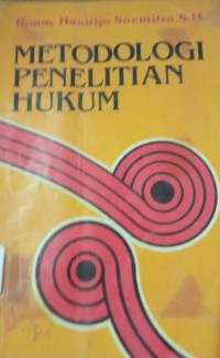 Image of Metodologi Penelitian Hukum