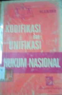 Kodifikasi dan Unifikasi Hukum Nasional