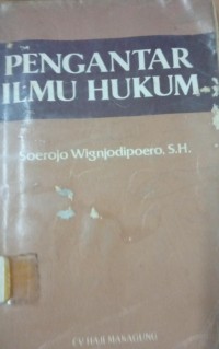 Pengantar Ilmu Hukum