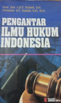 Pengantar Ilmu Hukum Indonesia