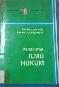 Pengantar Ilmu Hukum