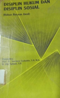 Image of Disiplin Hukum dan Disiplin Sosial