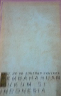 Image of Pembaharuan Hukum Di Indonesia