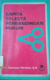 Image of Capita Selecta Perbandingan Hukum