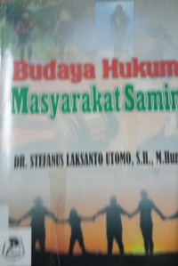 Budaya Hukum Masyarakat Samin