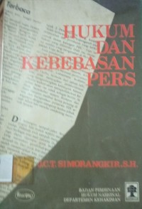 Hukum dan Kebebasan Pers