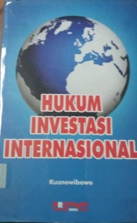 Image of Hukum Investasi Internasional
