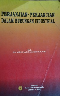 Image of Perjanjian - Perjanjian Dalam Hubungan Industrial