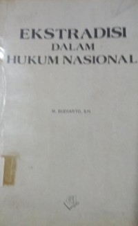 Ektradisi Dalam Hukum Nasional