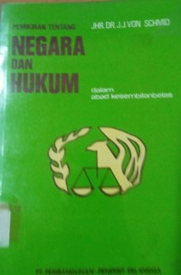 Pemikiran Tentang Negara dan Hukum ( dalam abad kesembilanbelas )