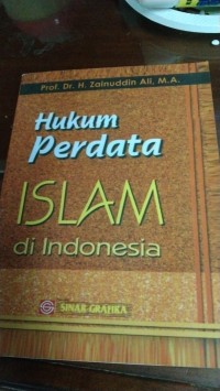 Hukum Perdata Islam di Indonesia