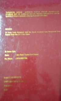 Tanggung Jawab Koperasi Simpan Pinjam Pembiayaan Syariah BMT FI Sabillah Dalam Proses Kepailitan (Studi Kasus Putusan Nomor 12/Pdt.Sus-Pailit/2017/PN SMG)