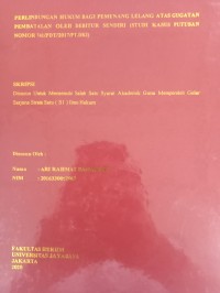 PERLINDUNGAN HUKUM BAGI PEMENANG LELANG ATAS GUGATAN PEMBATALAN OLEH DEBITUR SENDIRI (STUDI KASUS PUTUSAN NOMOR 741/PDT/2017/PT.DKI)