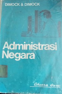 Image of Administrasi Negara