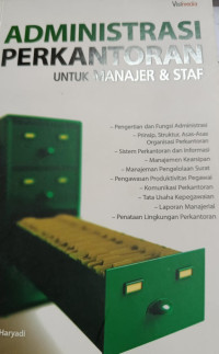 Image of Administrasi Perkantoran UntukManajer&Staf