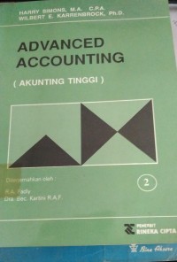 Image of Advanced Accounting : (Akuntansi Keuangan Lanjutan2)
