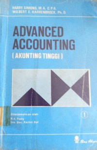 Image of Advanced Accounting : No 1, 2, 3 &, 4.