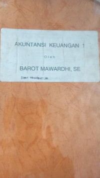 Image of Akuntansi Keuangan 1