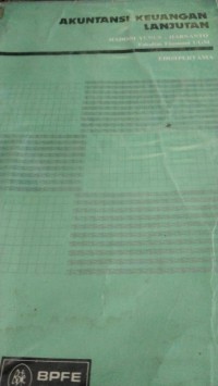 Image of Akuntansi Keuangan Lanjutan edisi 1