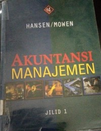 Akuntansi Manajemen Jilid 1