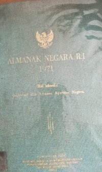 Image of Almanak Negara RI 1971