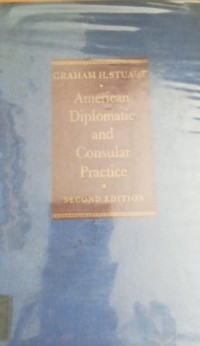Image of American Diplomatic And Consular Practice