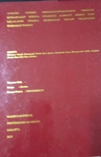 Analisa Yuridis PetanggungJawaban Perdata Rumah Sakit Berupa VICARIOUS LIABILITY Akbiat Dari Kelalaian Tenaga Kesehatan Dalam Pelayanan Terhadap Pasien