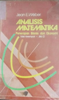 Image of Analisis Matematika penerapan Bisnis Dan Ekonomi