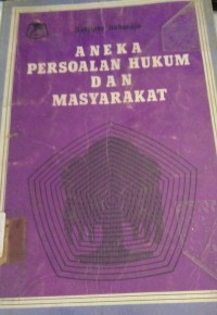 Image of Aneka Persoalan Hukum dan Masyarakat