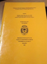 Anggaran Fleksibel Sebagai Alat Pengendalian Biaya Produksi Pada PT Frisian Flag Indonesia