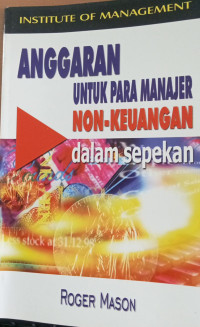 Image of Anggaran Untuk Para Manajer Non-Keuangan Dalam Sepekan