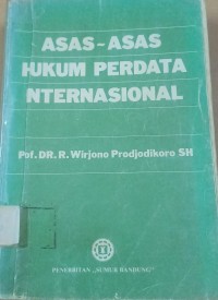 Image of Asas - Asas Hukum Perdata Internasional