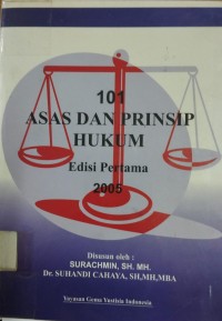 Image of Asas dan Prinsip Hukum