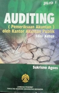Image of Auditing : ( Pemeriksaan Akuntan ) Oleh Kantor Akuntan Publik