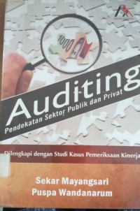 Image of Auditing : Pendekatan Sektor Publik dan Privat