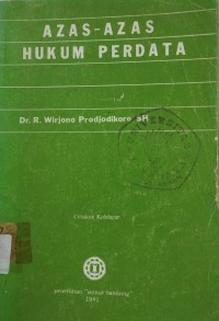 Azas - Azas Hukum Perdata