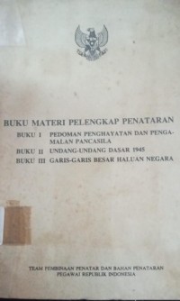 Image of Buku Materi Pelengkap Penataran