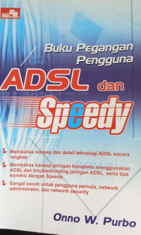 Image of Buku Pegangan Pengguna ADSL dan Speedy