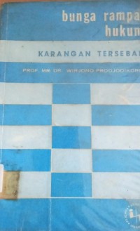 Image of Bunga Rampai HUkum ( Karangan Tersebar )