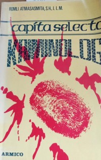 Image of Capita selecta Kriminologi