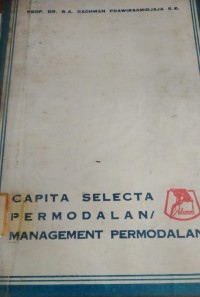 Image of Capita Selecta Permodalan / Management Permodalan