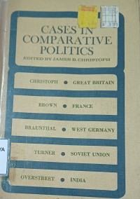 Image of Cases in Comparative Politics