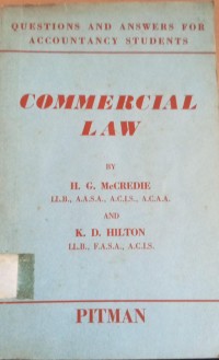 Image of Commercial Law