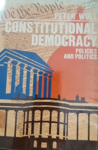 Image of Constitutional Democracy : Policies and Politics